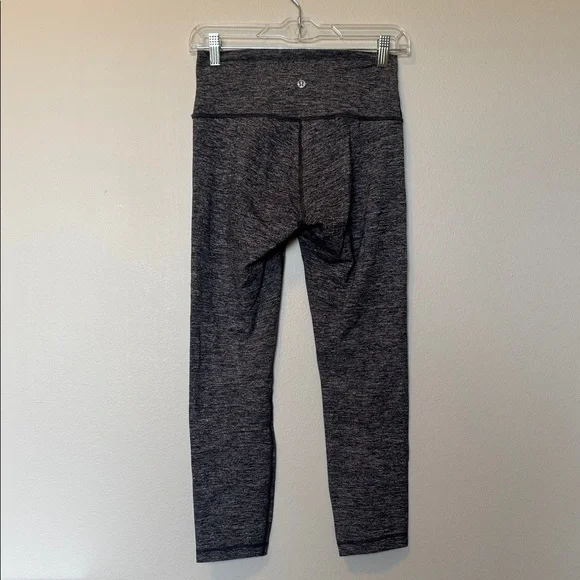 Lululemon Heather Gray Leggings - Picture 3 of 5